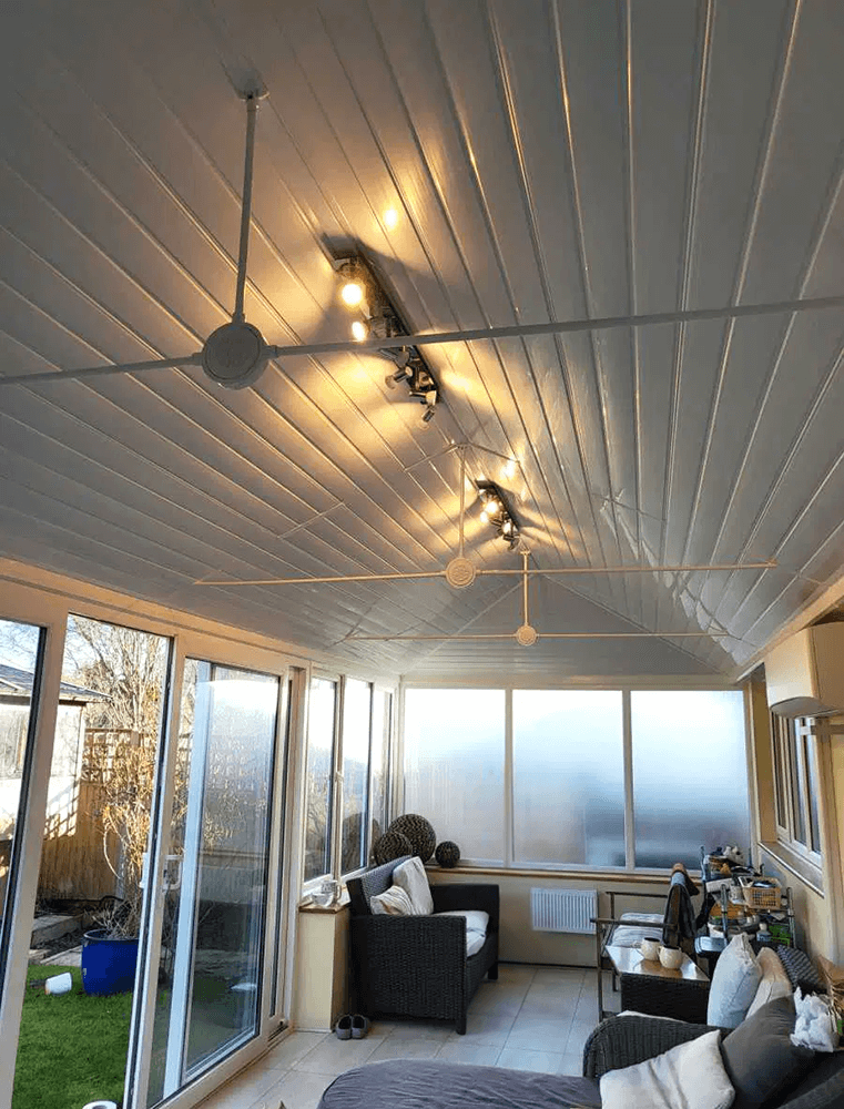warm roof installation